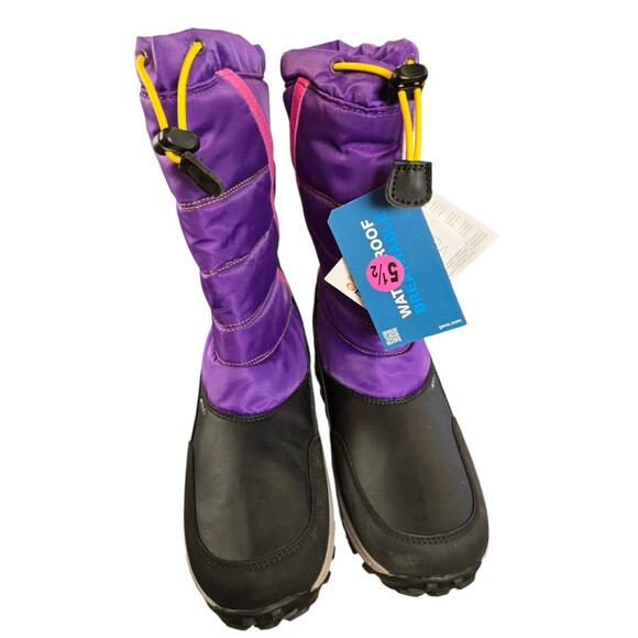 Girls Snow Boots size 5.5 / The Geox J SVEGGEN B. with AMPHIBIOX technology - Picture 6 of 7